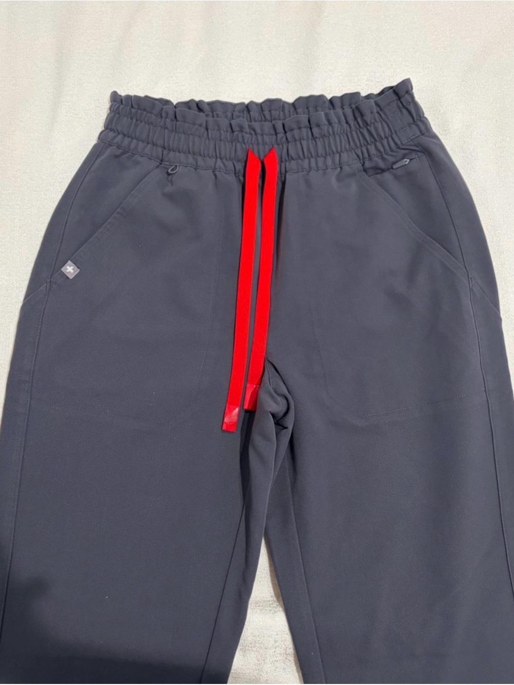 Figs Davia high waisted charcoal
